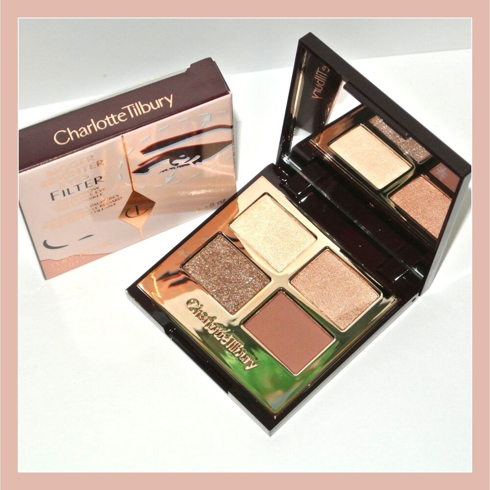 Charlotte Tilbury EXAGGEREYES Bigger Brighter Eyes Filter Quad Palette New